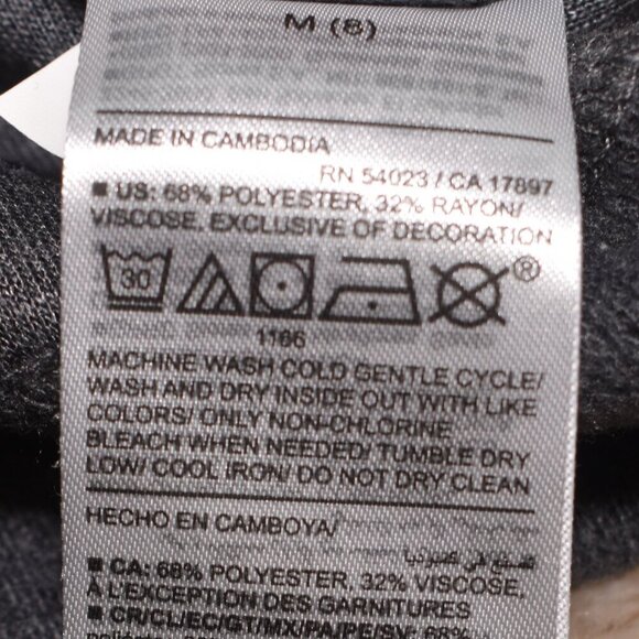 Old Navy Girls Gray Sweatshirt Size 8 - Picture 7 of 7